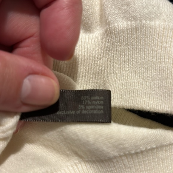 The Limited cream with black ruffles tuxedo style - Picture 14 of 15